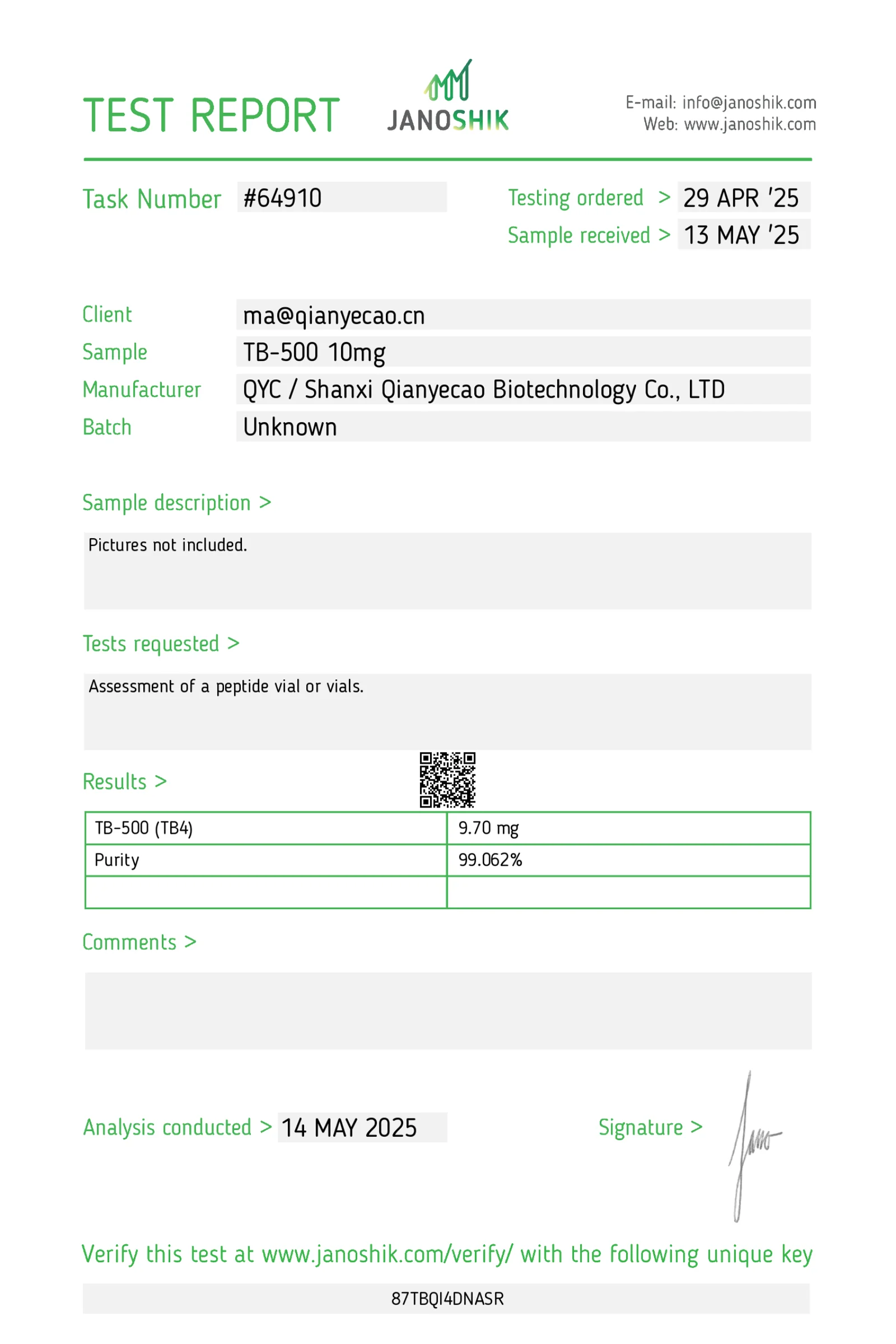 Thymosin Beta 4 (TB500) - Image 3