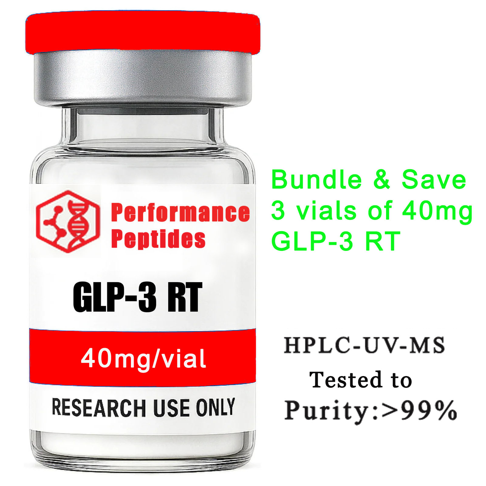 GLP-3 RT 40mg x3 Bundle